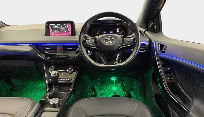 2022 Tata NEXON XZ PLUS (O) PETROL DARK EDITION, Petrol, Manual, 14,944 km, Steering Wheel Close Up