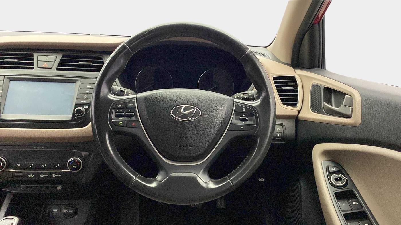2017 Hyundai Elite i20 ASTA 1.2 (O), Petrol, Manual, 49,701 km, Steering Wheel Close Up