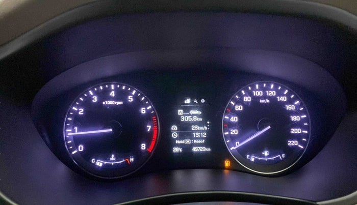 2017 Hyundai Elite i20 ASTA 1.2 (O), Petrol, Manual, 49,701 km, Odometer Image