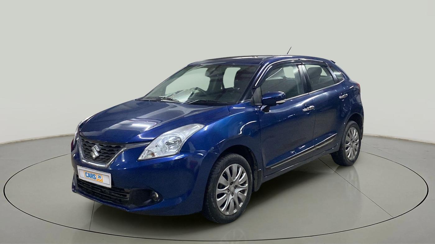 2018 Maruti Baleno ZETA CVT PETROL 1.2, Petrol, Automatic, 43,410 km, Left Front Diagonal
