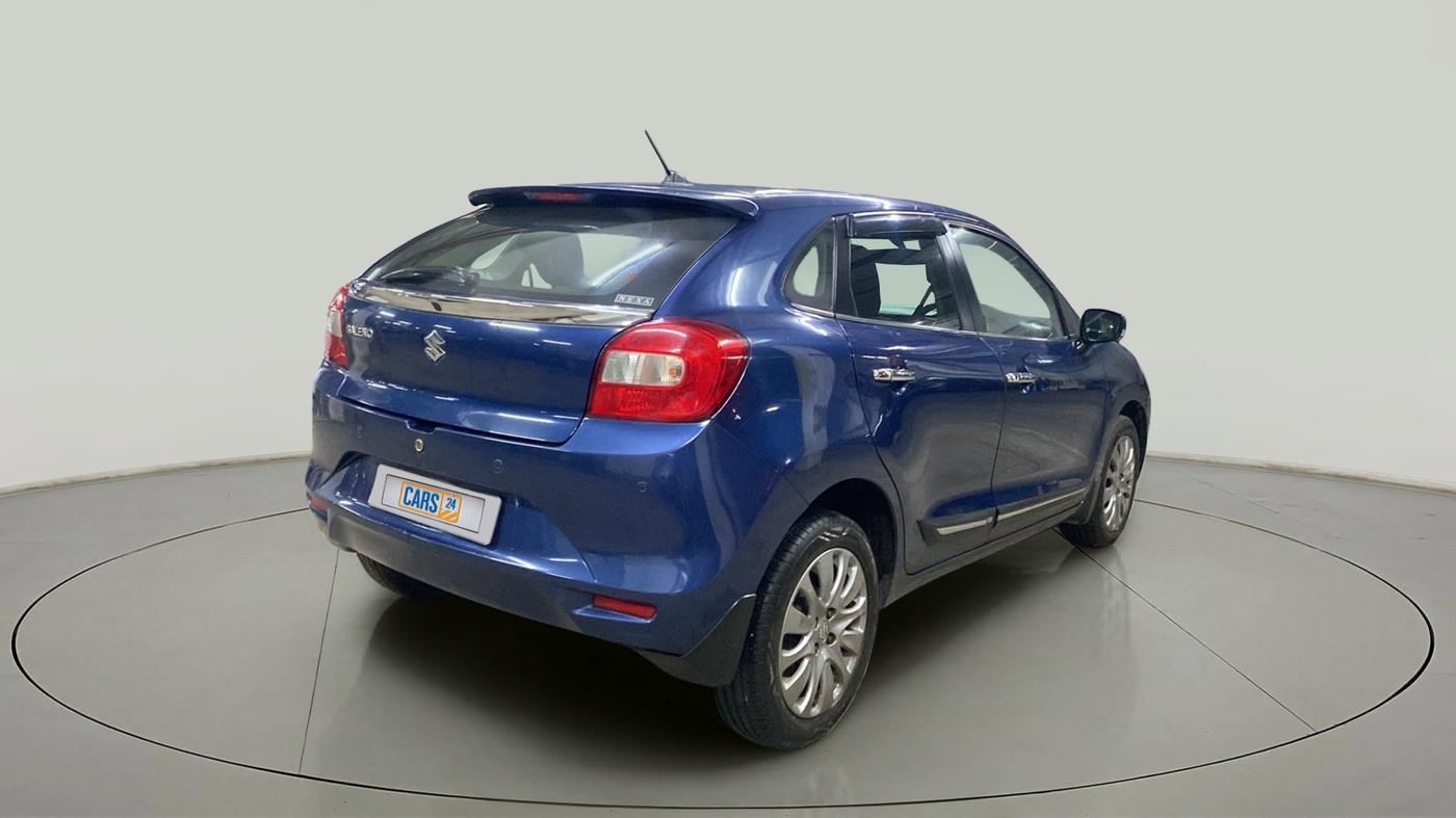 2018 Maruti Baleno ZETA CVT PETROL 1.2, Petrol, Automatic, 43,410 km, Right Back Diagonal