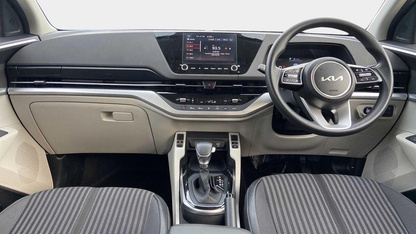 2022 KIA CARENS PRESTIGE PLUS 1.4 PETROL DCT 7 STR, Petrol, Automatic, 17,371 km, Dashboard