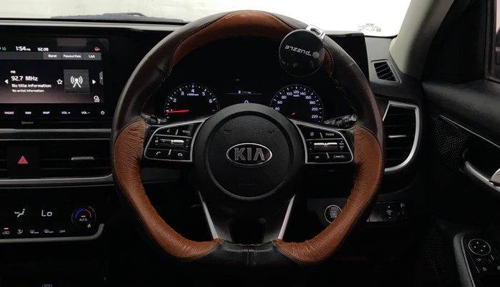 2020 KIA SELTOS HTX 1.5 PETROL, Petrol, Manual, 46,295 km, Steering Wheel Close Up