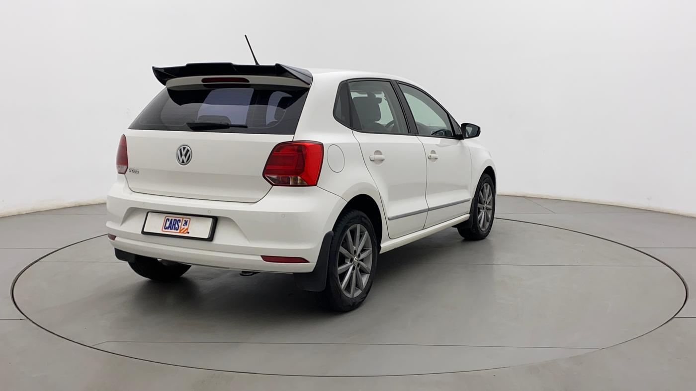 2019 Volkswagen Polo HIGHLINE PLUS 1.0, Petrol, Manual, 48,270 km, Right Back Diagonal