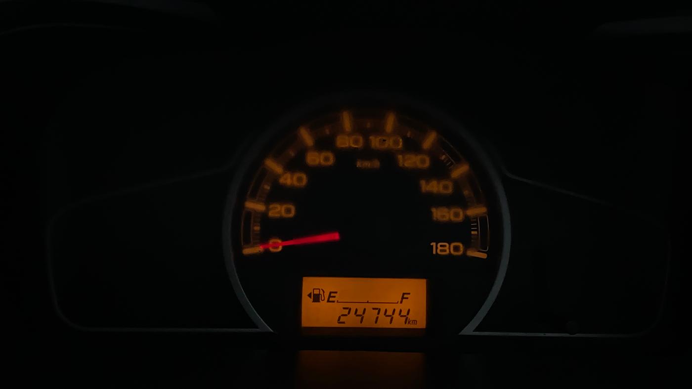 2020 Maruti Alto LXI, Petrol, Manual, 24,841 km, Odometer Image
