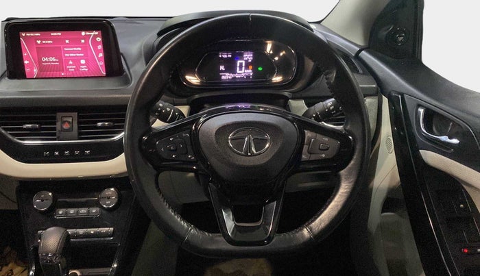 2021 Tata NEXON XZA PLUS (O) PETROL, Petrol, Automatic, 26,410 km, Steering Wheel Close Up