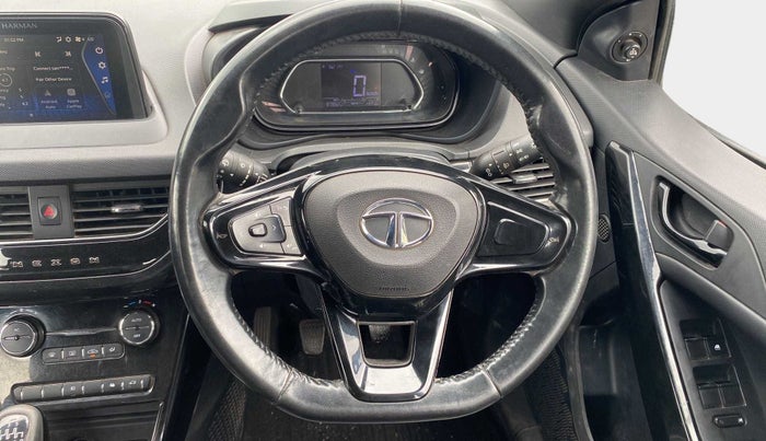 2022 Tata NEXON XZ PLUS PETROL DARK EDITION, Petrol, Manual, 37,985 km, Steering Wheel Close Up