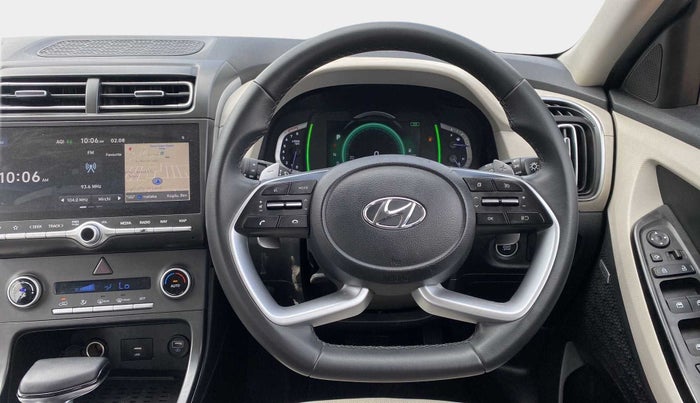 2020 Hyundai Creta SX (O) IVT 1.5 PETROL, Petrol, Automatic, 38,702 km, Steering Wheel Close Up