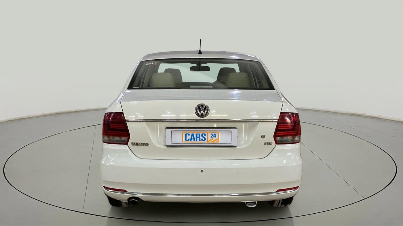 2017 Volkswagen Vento HIGHLINE DIESEL 1.5, Diesel, Manual, 87,535 km, Back/Rear