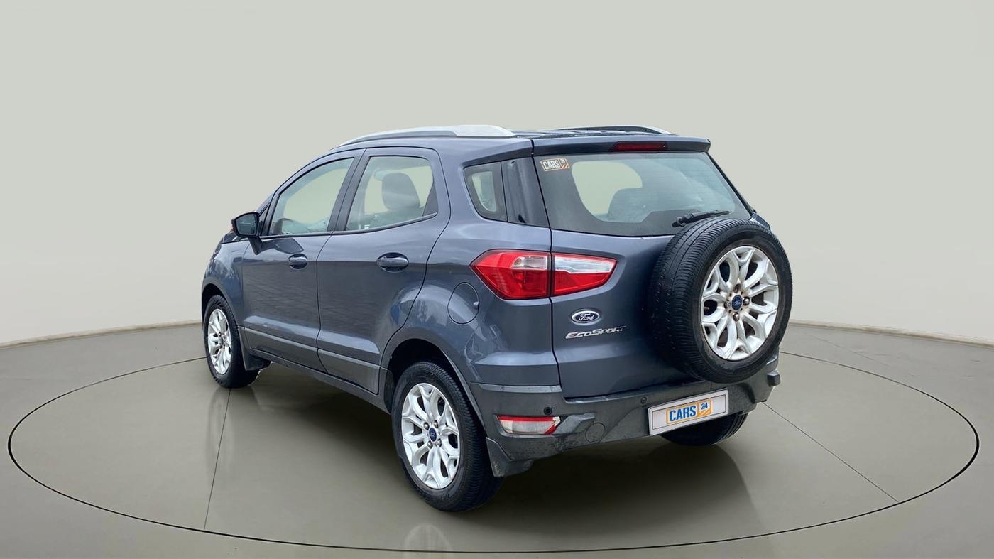 2015 Ford Ecosport TITANIUM 1.5L PETROL AT, Petrol, Automatic, 98,670 km, Left Back Diagonal