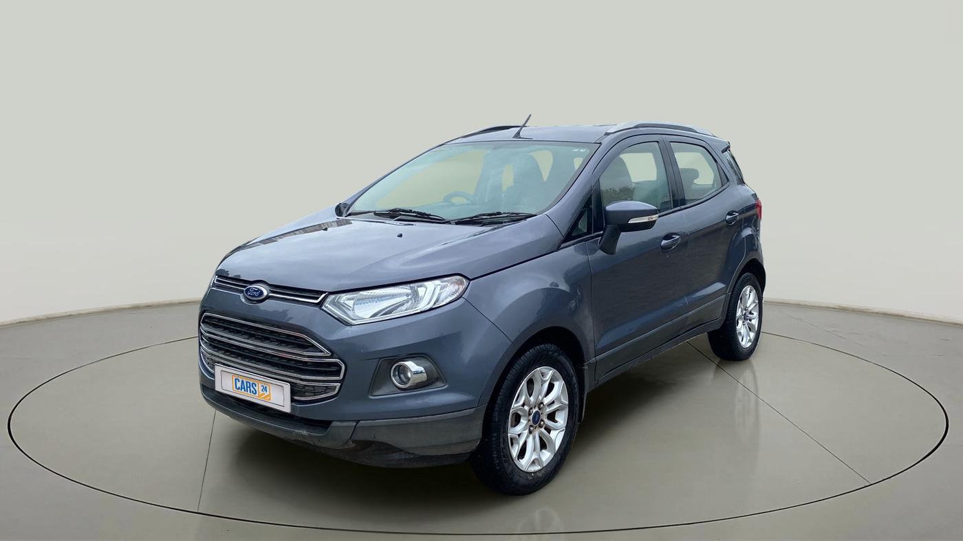 2015 Ford Ecosport TITANIUM 1.5L PETROL AT, Petrol, Automatic, 98,670 km, Left Front Diagonal