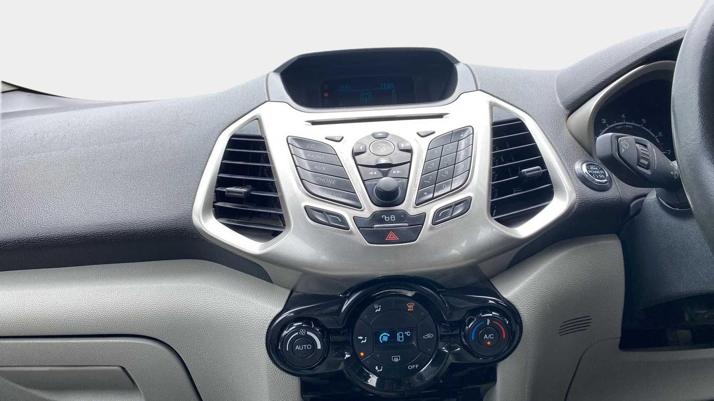 2015 Ford Ecosport TITANIUM 1.5L PETROL AT, Petrol, Automatic, 98,670 km, Air Conditioner