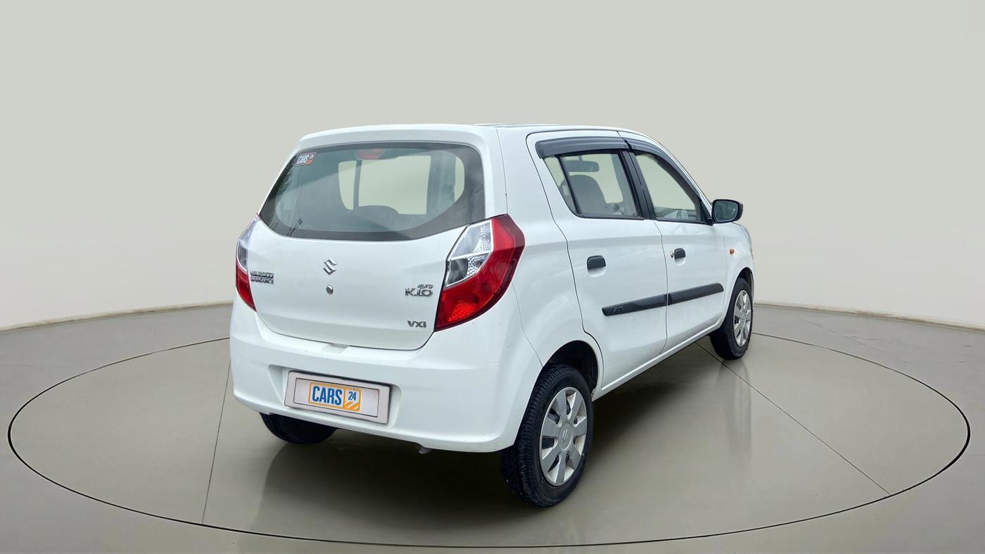 2017 Maruti Alto K10 VXI, Petrol, Manual, 25,242 km, Right Back Diagonal