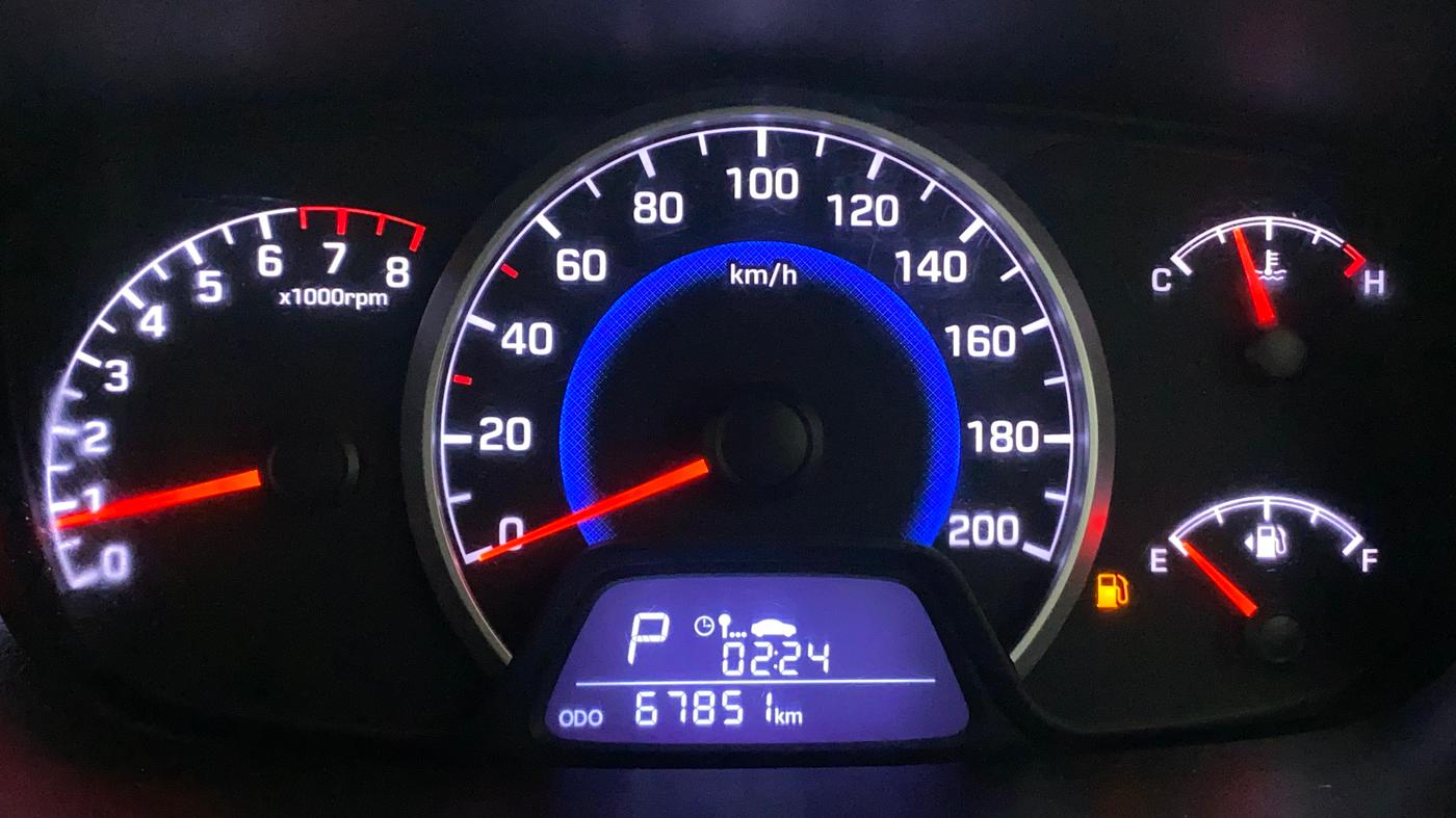 2018 Hyundai Grand i10 MAGNA AT 1.2 KAPPA VTVT, Petrol, Automatic, 67,851 km, Odometer Image