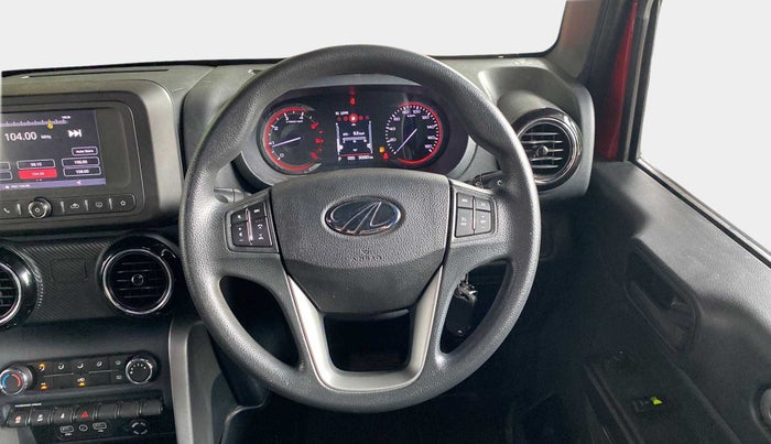 2021 Mahindra Thar LX D AT 4WD HT, Diesel, Automatic, 30,063 km, Steering Wheel Close Up