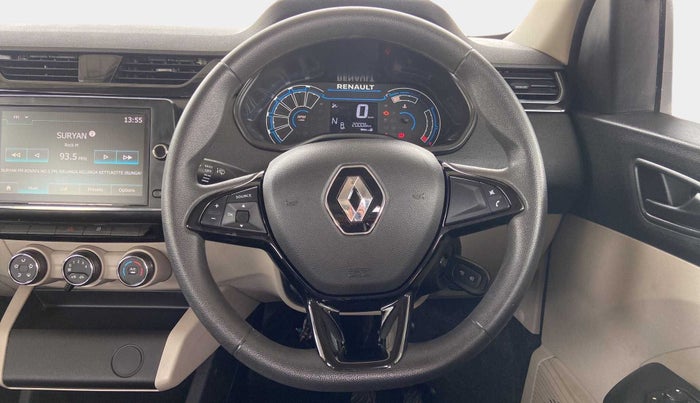 2022 Renault TRIBER RXT AMT, Petrol, Automatic, 20,043 km, Steering Wheel Close Up