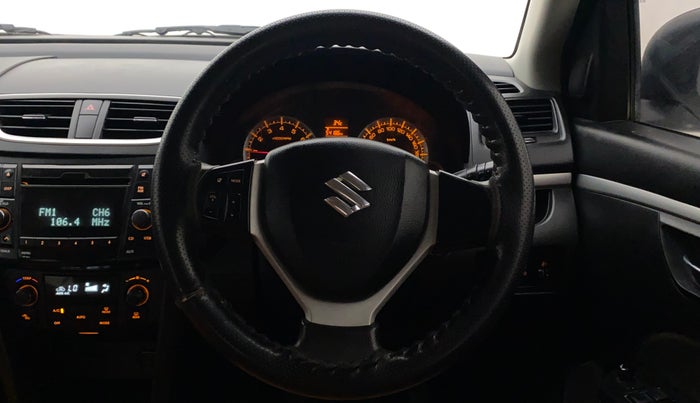 2014 Maruti Swift ZXI, Petrol, Manual, 85,001 km, Steering Wheel Close Up