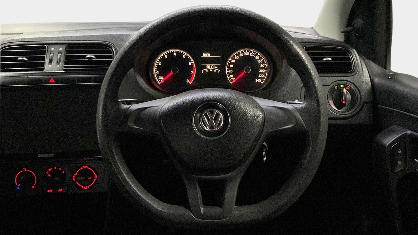 2018 Volkswagen Ameo TRENDLINE 1.0L, Petrol, Manual, 58,154 km, Steering Wheel Close Up