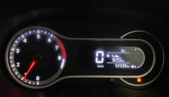 2021 Hyundai GRAND I10 NIOS SPORTZ 1.2 KAPPA VTVT, Petrol, Manual, 52,339 km, Odometer Image
