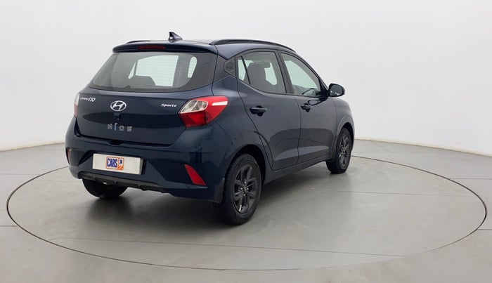 2021 Hyundai GRAND I10 NIOS SPORTZ 1.2 KAPPA VTVT, Petrol, Manual, 52,339 km, Right Back Diagonal