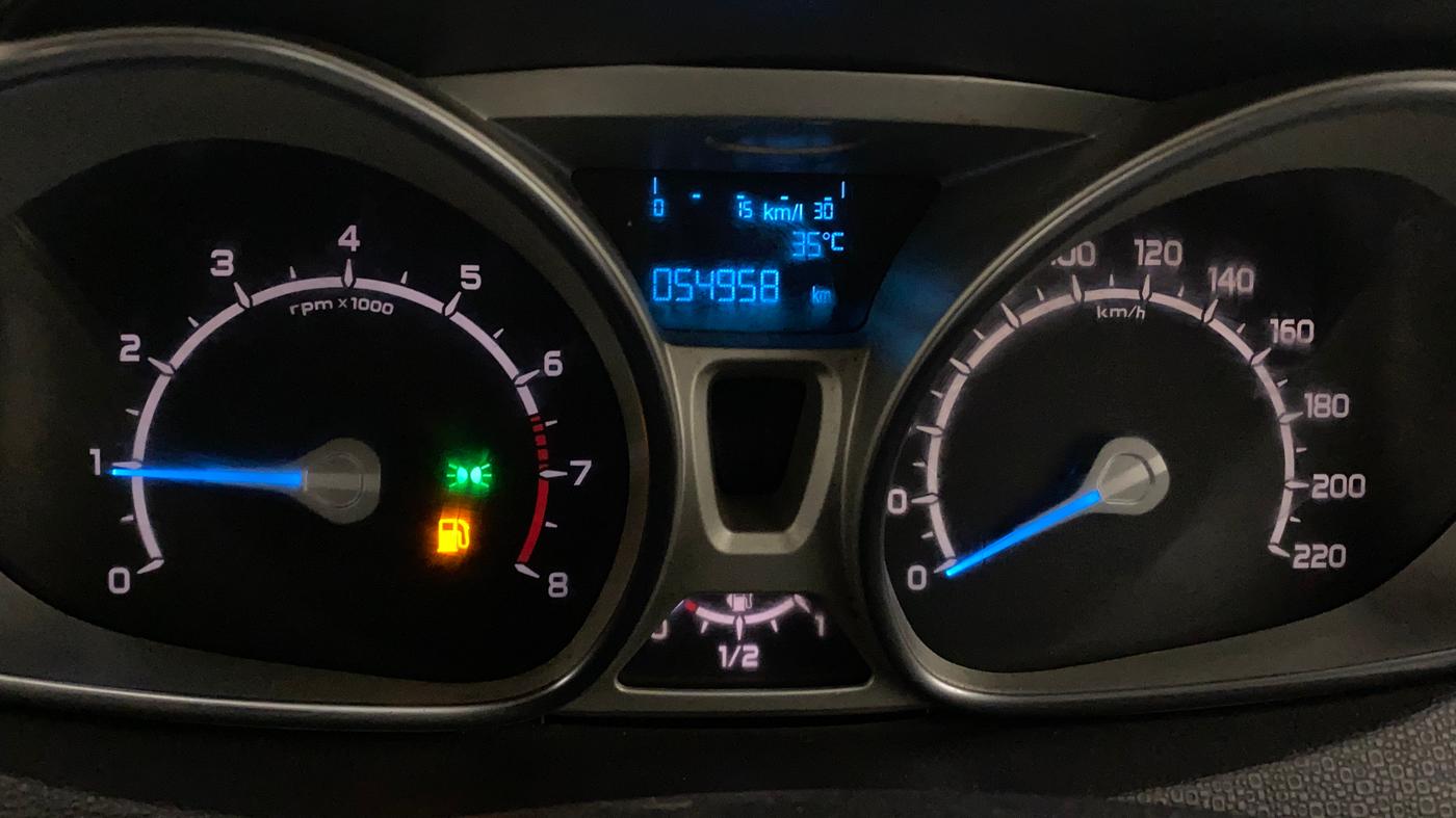 2016 Ford Ecosport TITANIUM+ 1.0L ECOBOOST, Petrol, Manual, 55,001 km, Odometer Image