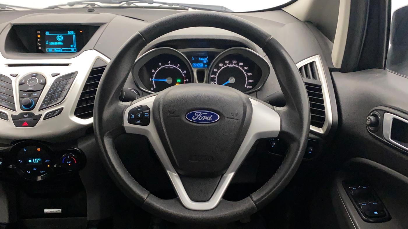 2016 Ford Ecosport TITANIUM+ 1.0L ECOBOOST, Petrol, Manual, 55,001 km, Steering Wheel Close Up