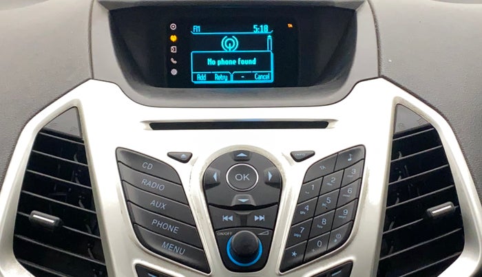 2016 Ford Ecosport TITANIUM+ 1.0L ECOBOOST, Petrol, Manual, 55,001 km, Infotainment System