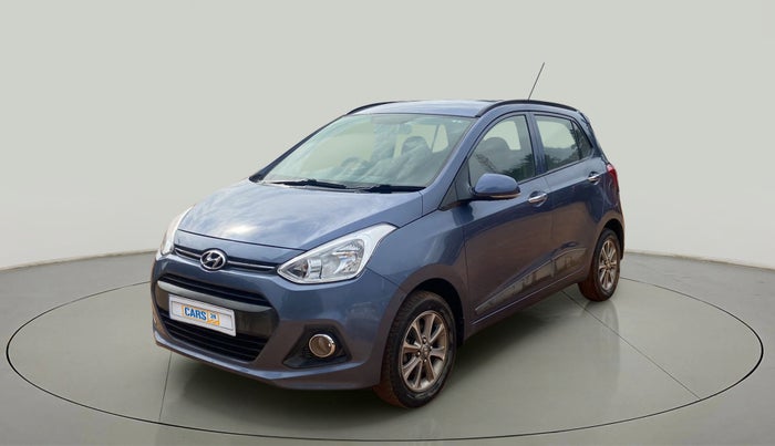 2015 Hyundai Grand i10 ASTA (O) 1.2 KAPPA VTVT, Petrol, Manual, 31,281 km, Left Front Diagonal