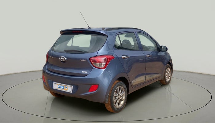2015 Hyundai Grand i10 ASTA (O) 1.2 KAPPA VTVT, Petrol, Manual, 31,281 km, Right Back Diagonal