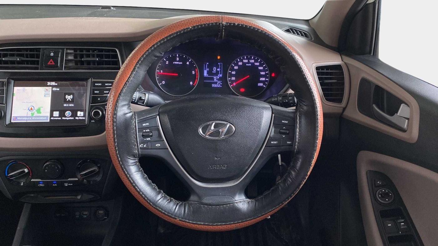 2019 Hyundai Elite i20 SPORTZ PLUS 1.4 CRDI, Diesel, Manual, 95,643 km, Steering Wheel Close Up