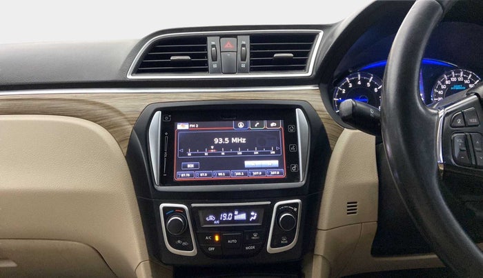 2018 Maruti Ciaz ALPHA 1.5 SHVS PETROL, Petrol, Manual, 76,692 km, Air Conditioner