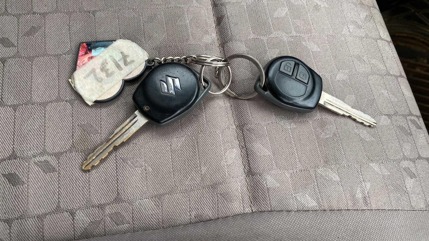 2014 Maruti Wagon R 1.0 VXI, Petrol, Manual, 54,288 km, Key Close Up