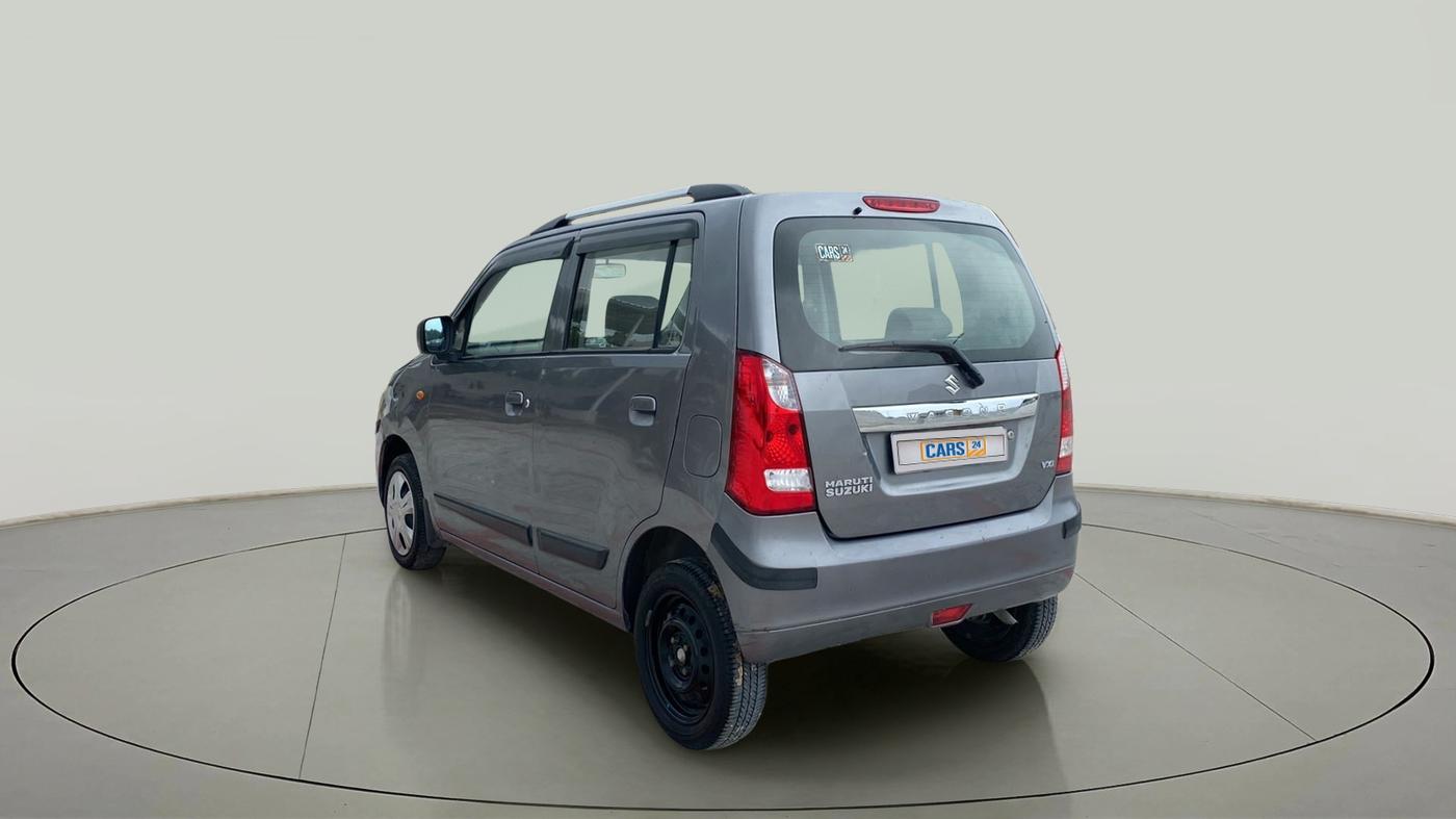 2014 Maruti Wagon R 1.0 VXI, Petrol, Manual, 54,288 km, Left Back Diagonal