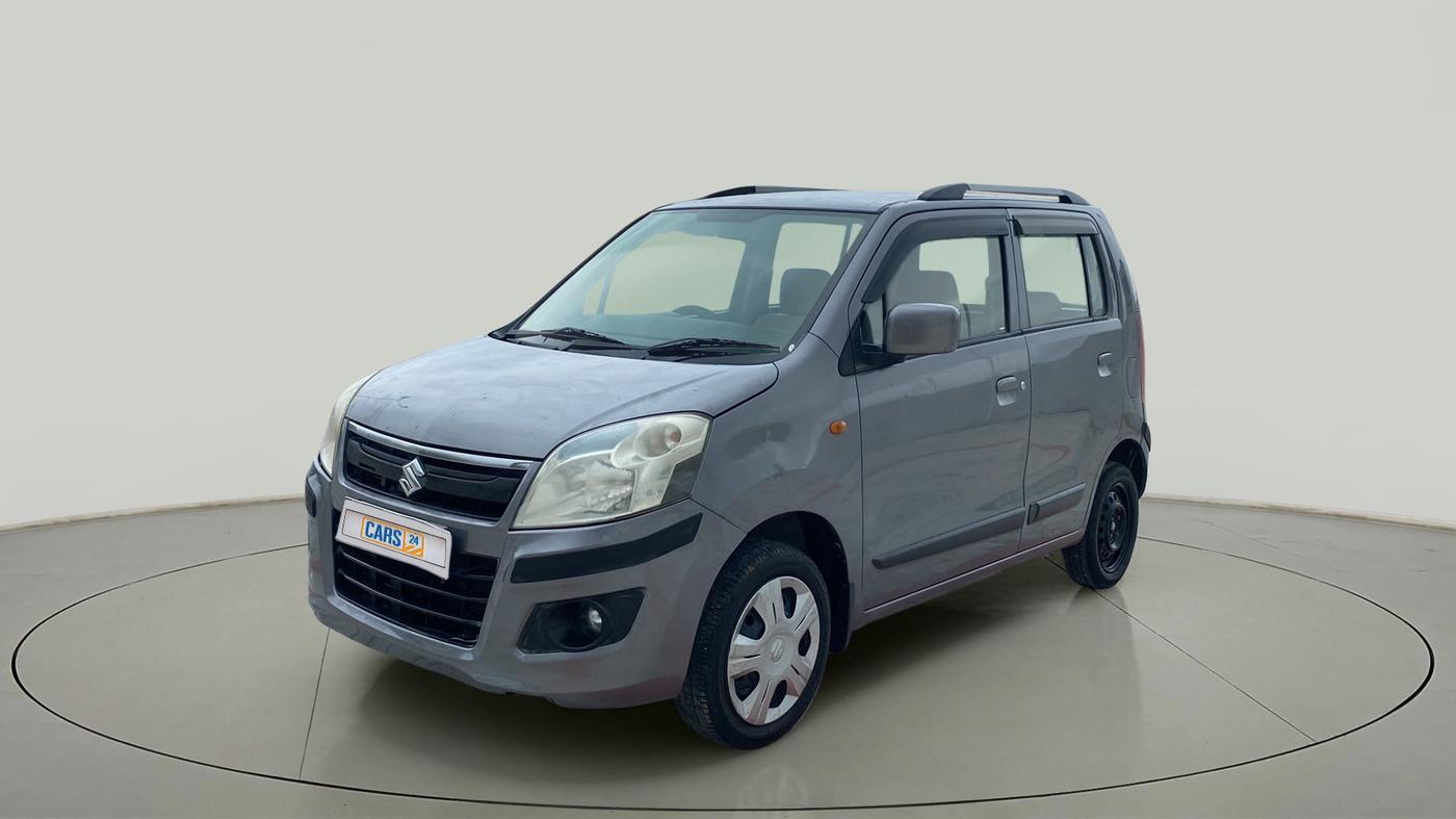 2014 Maruti Wagon R 1.0 VXI, Petrol, Manual, 54,288 km, Left Front Diagonal