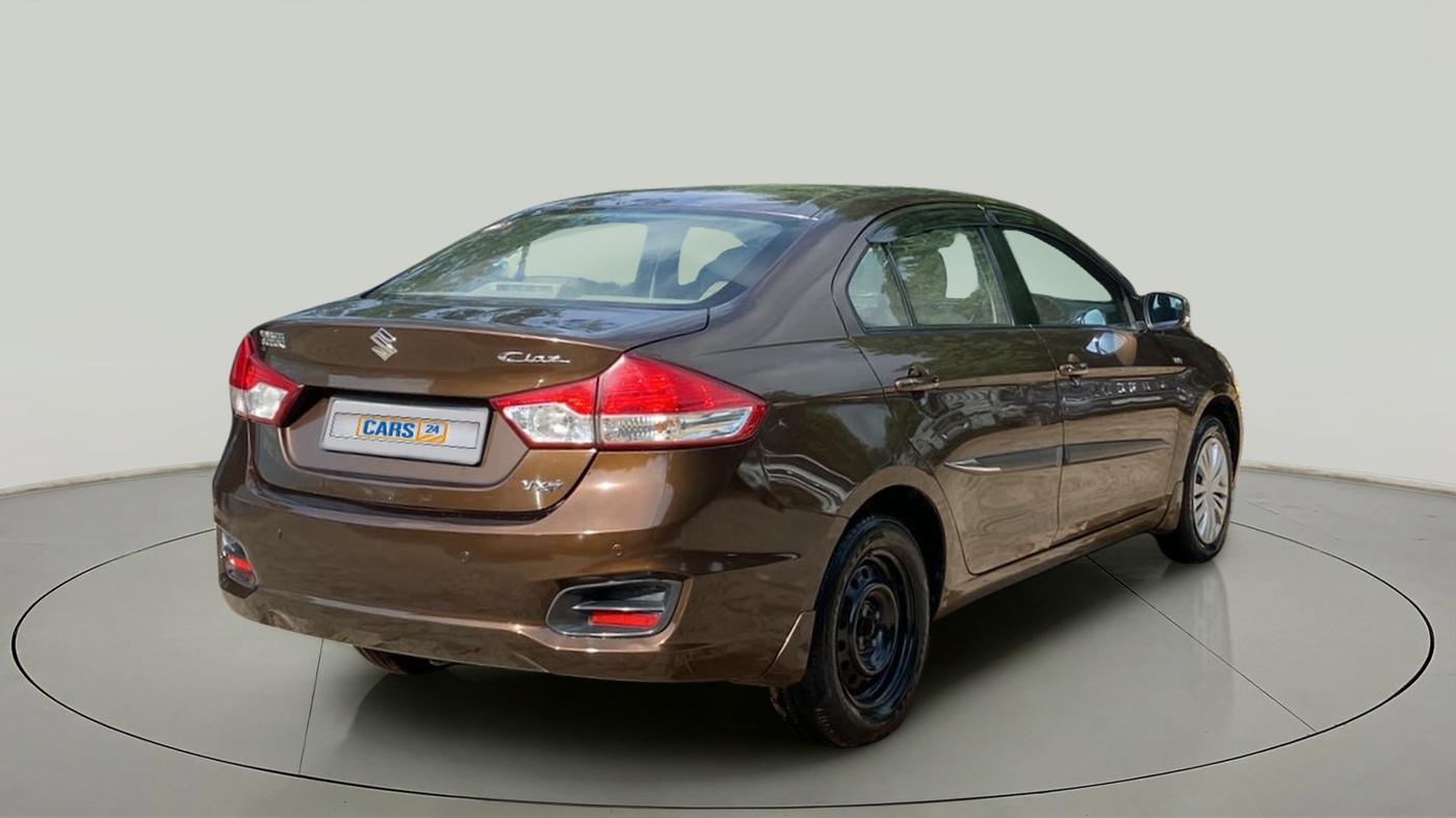 2016 Maruti Ciaz VXI+, Petrol, Manual, 69,520 km, Right Back Diagonal
