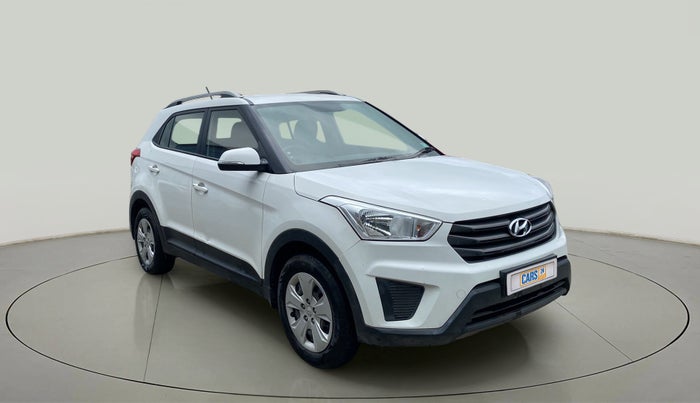 2018 Hyundai Creta E PLUS 1.6 PETROL, Petrol, Manual, 62,890 km, Right Front Diagonal