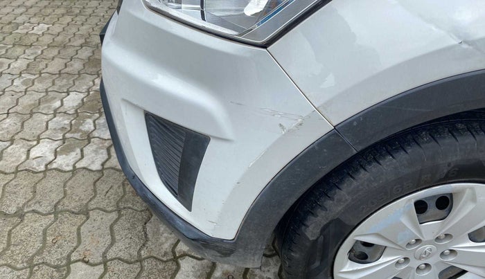 2018 Hyundai Creta E PLUS 1.6 PETROL, Petrol, Manual, 62,890 km, Front bumper - Minor scratches