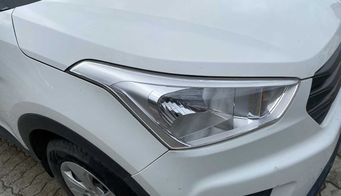 2018 Hyundai Creta E PLUS 1.6 PETROL, Petrol, Manual, 62,890 km, Left headlight - Minor scratches