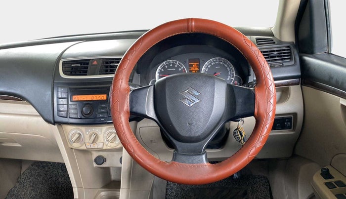 2013 Maruti Swift Dzire VXI, Petrol, Manual, 94,601 km, Steering Wheel Close Up