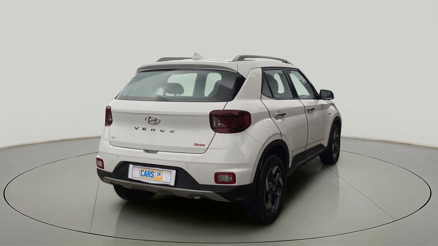 2020 Hyundai VENUE SX PLUS 1.0 TURBO DCT, Petrol, Automatic, 10,678 km, Right Back Diagonal