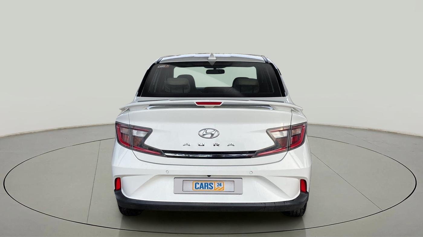 2022 Hyundai AURA SX 1.2 CNG, CNG, Manual, 33,298 km, Back/Rear