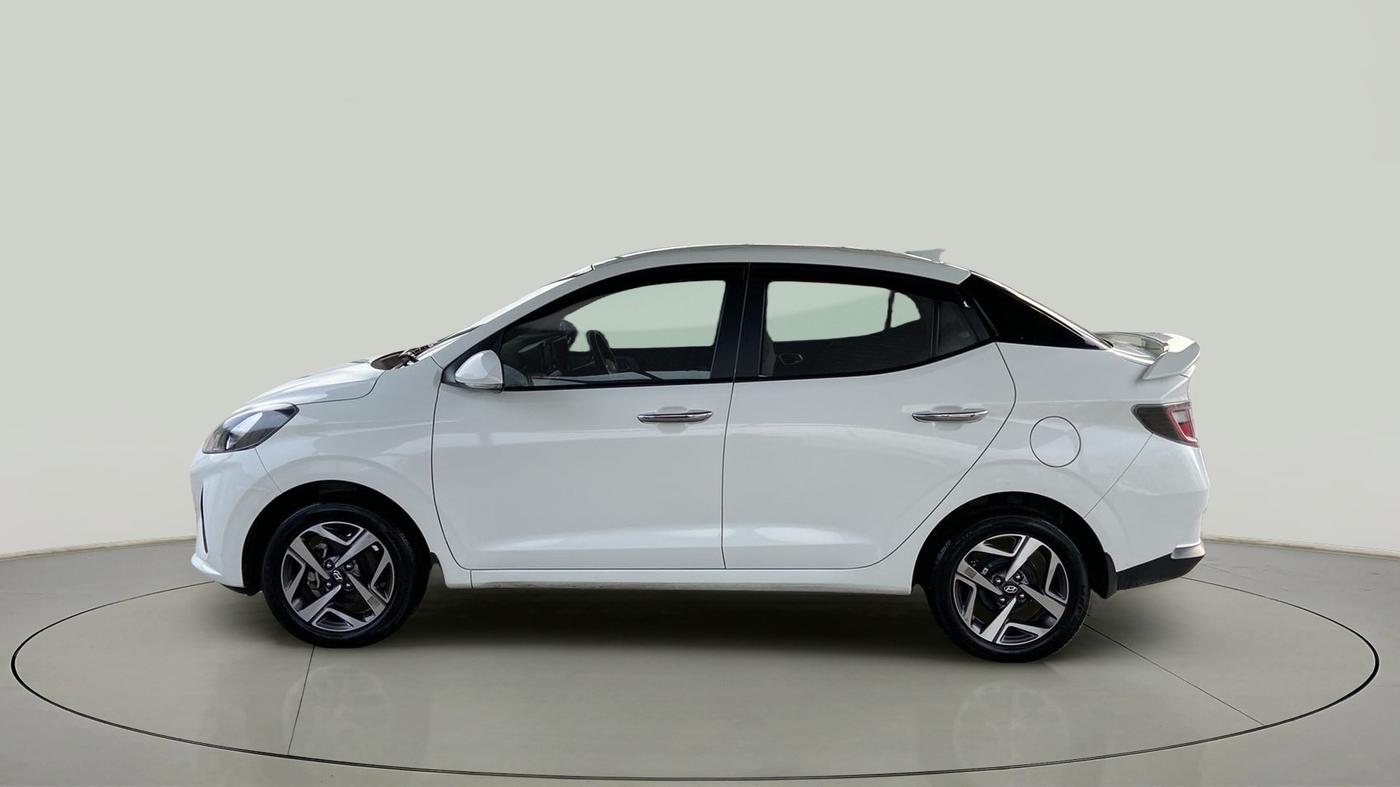 2022 Hyundai AURA SX 1.2 CNG, CNG, Manual, 33,298 km, Left Side