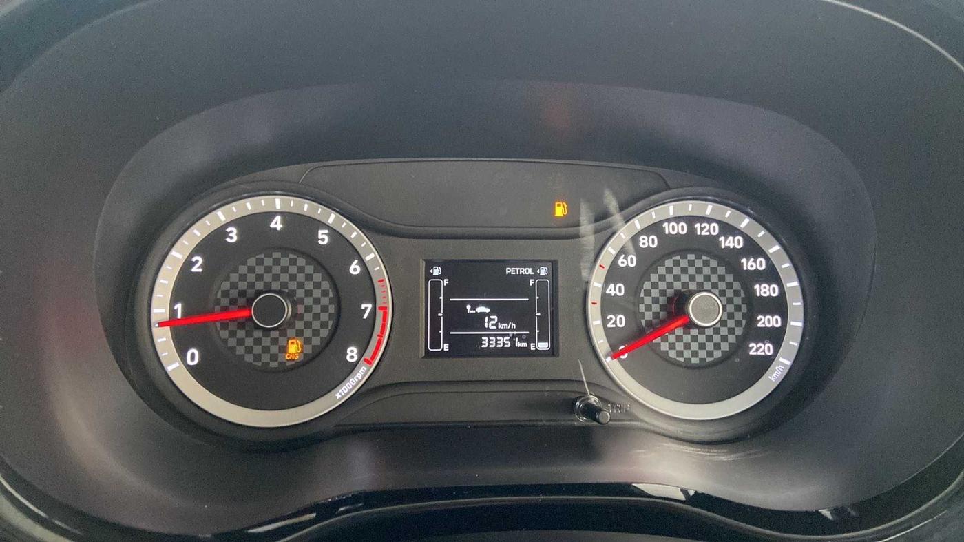 2022 Hyundai AURA SX 1.2 CNG, CNG, Manual, 33,298 km, Odometer Image