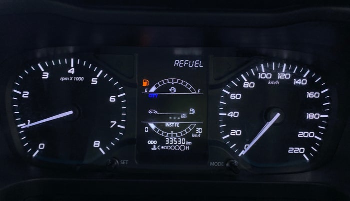 2020 Tata ALTROZ XT 1.2, Petrol, Manual, 33,567 km, Odometer Image