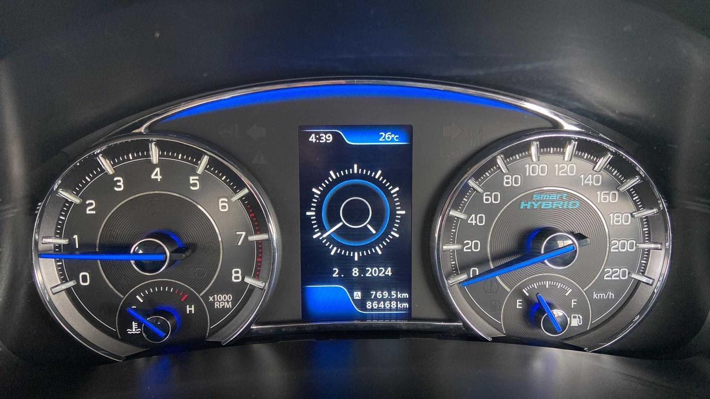 2019 Maruti Ciaz ALPHA 1.5 SHVS PETROL, Petrol, Manual, 86,444 km, Odometer Image