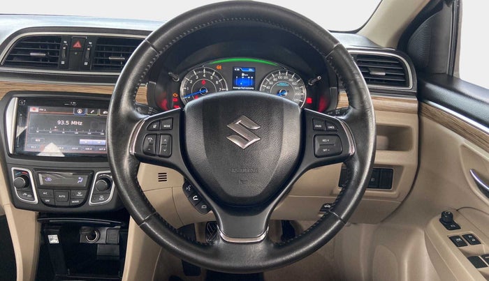 2019 Maruti Ciaz ALPHA 1.5 SHVS PETROL, Petrol, Manual, 86,444 km, Steering Wheel Close Up