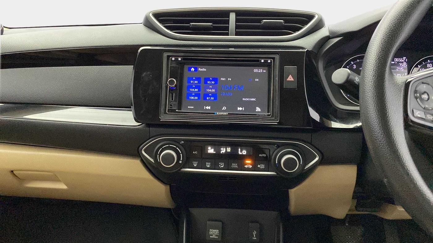 2019 Honda Amaze 1.2L I-VTEC V CVT, Petrol, Automatic, 65,606 km, Air Conditioner