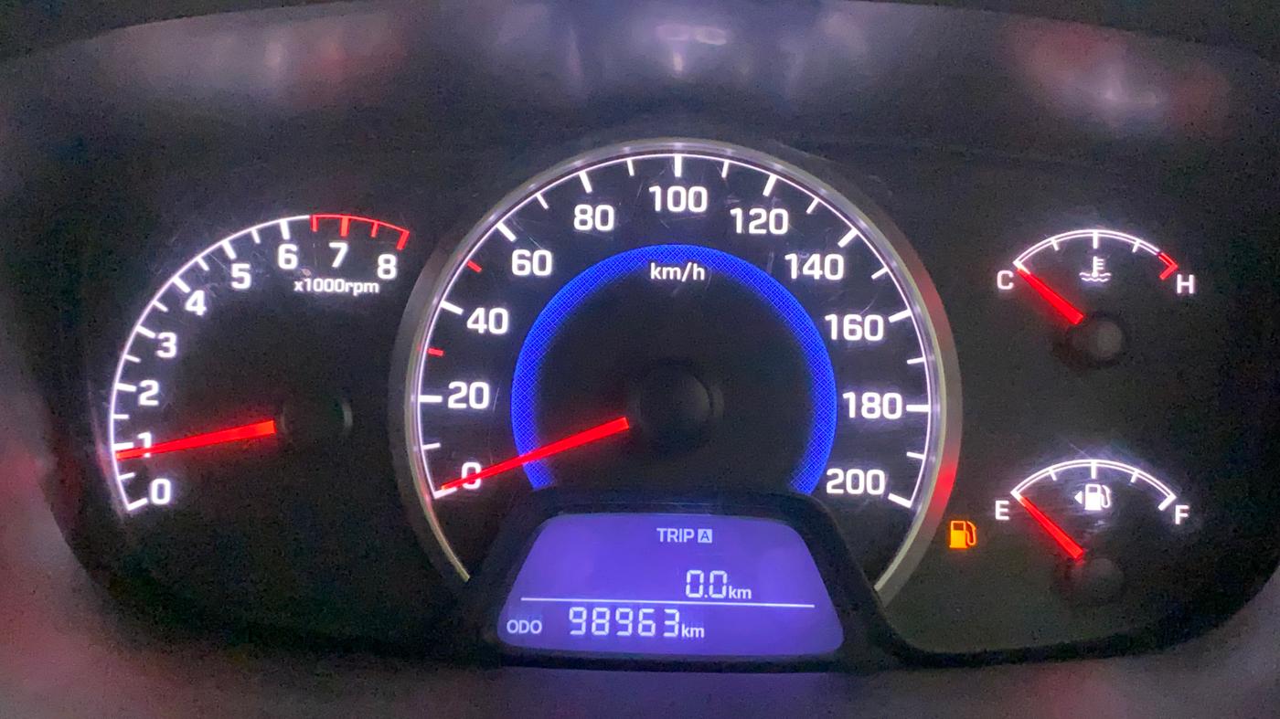 2016 Hyundai Grand i10 MAGNA 1.2 KAPPA VTVT, Petrol, Manual, 99,082 km, Odometer Image