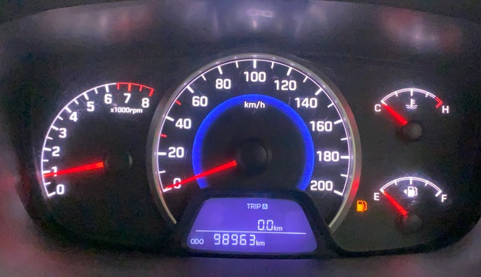 2016 Hyundai Grand i10 MAGNA 1.2 KAPPA VTVT, Petrol, Manual, 99,082 km, Odometer Image