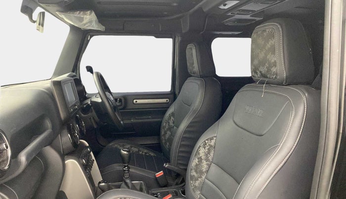 2022 Mahindra Thar LX HT PETROL 4WD MT, Petrol, Manual, 20,266 km, Right Side Front Door Cabin